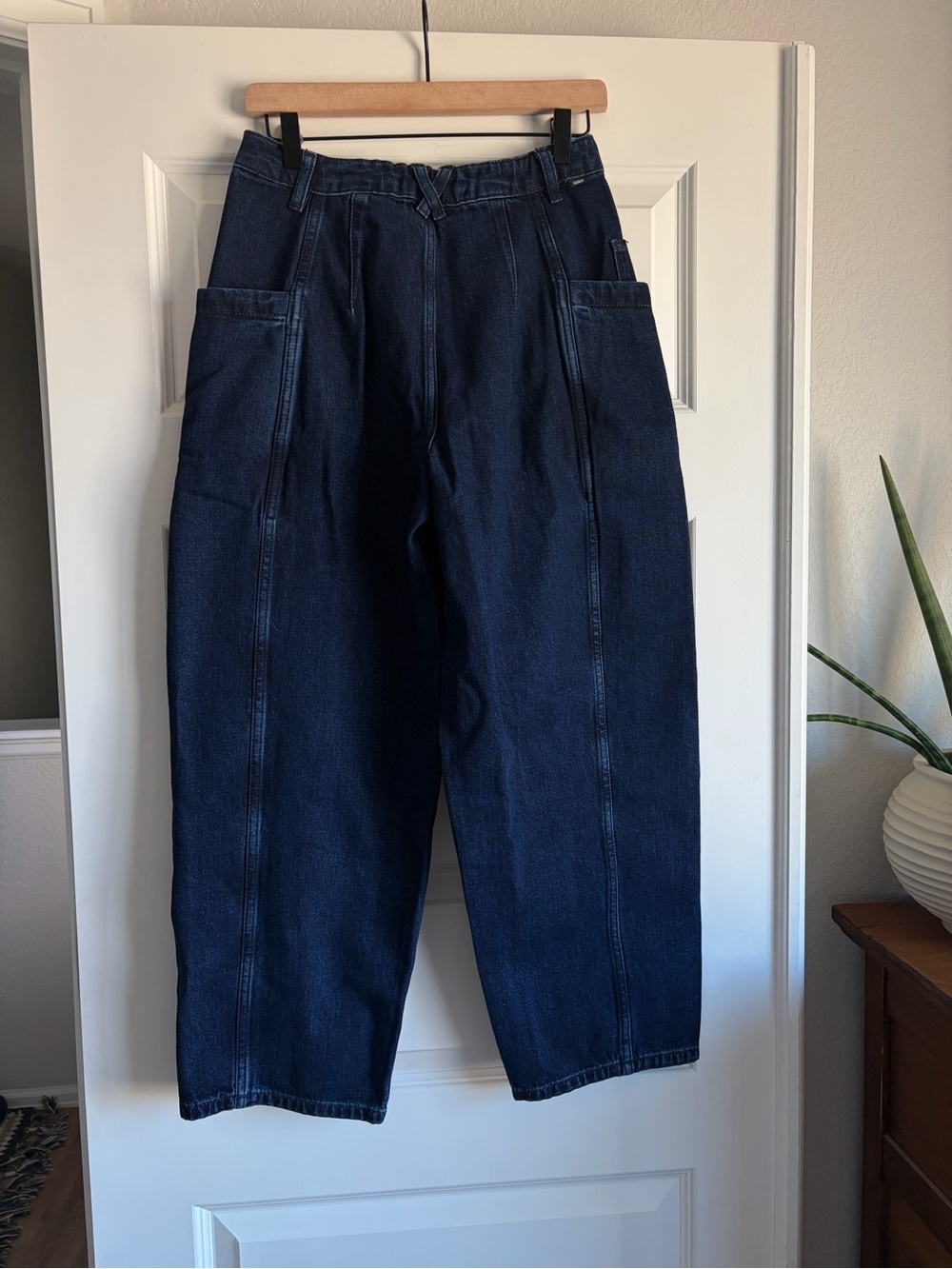 Finisterre Croft Workwear Denim Barrel Pants - Picture 5 of 6